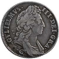 1696 William III Shilling Chester Mint Thumbnail