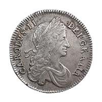 1663 Charles II Shilling Thumbnail