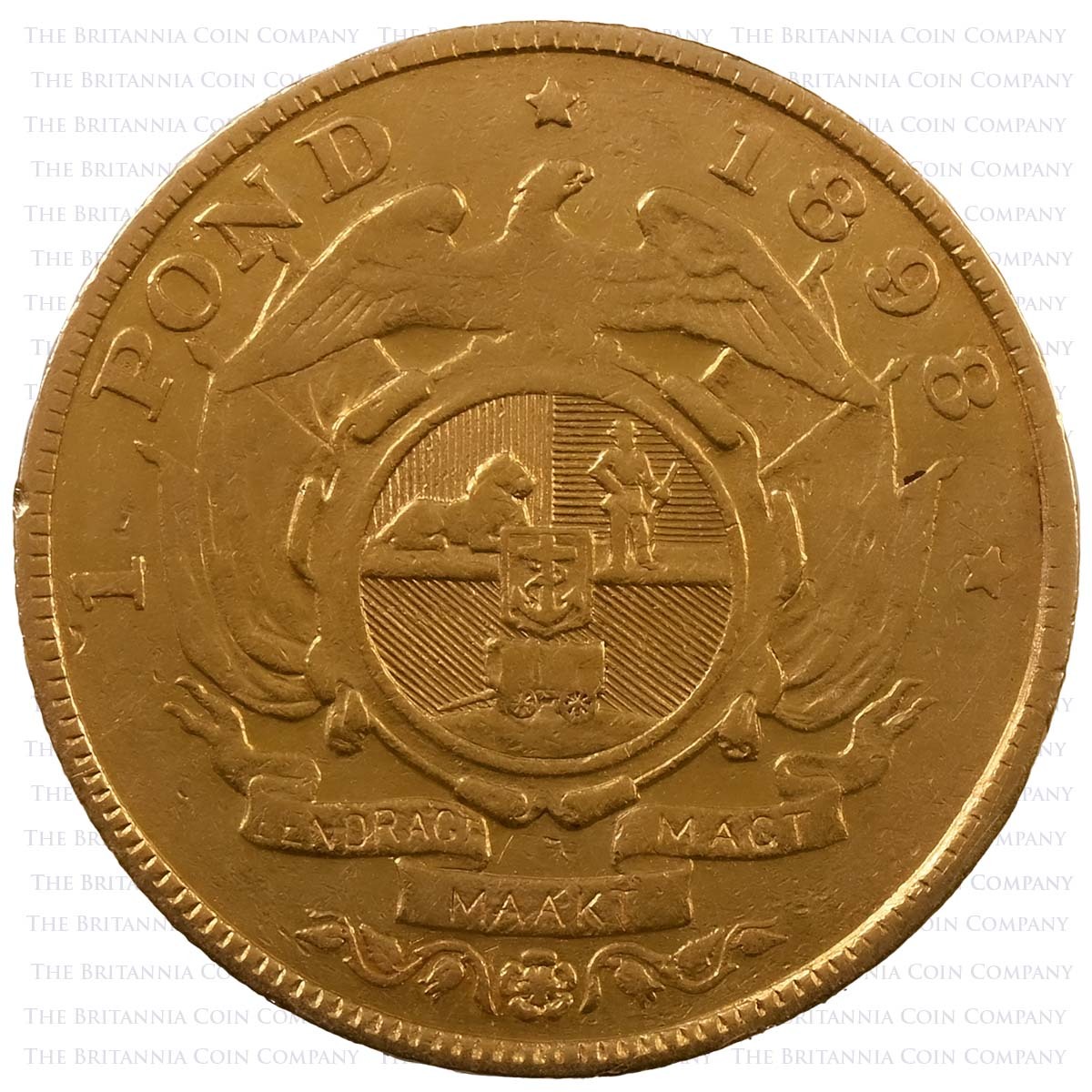 South Africa Gold 1 Pond Reverse