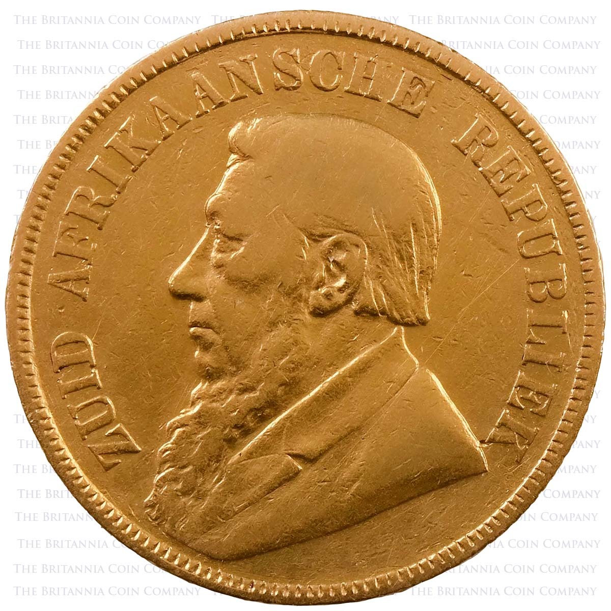 South Africa Gold 1 Pond Obverse