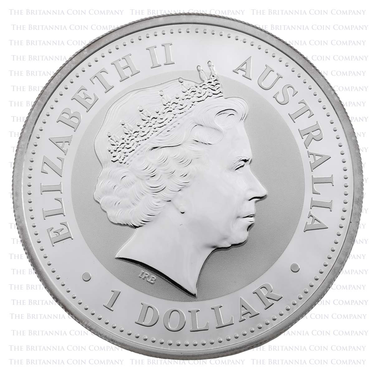 PM07KBS1 2007 Australian Kookaburra One Ounce Silver Perth Mint Bullion Coin obverse image