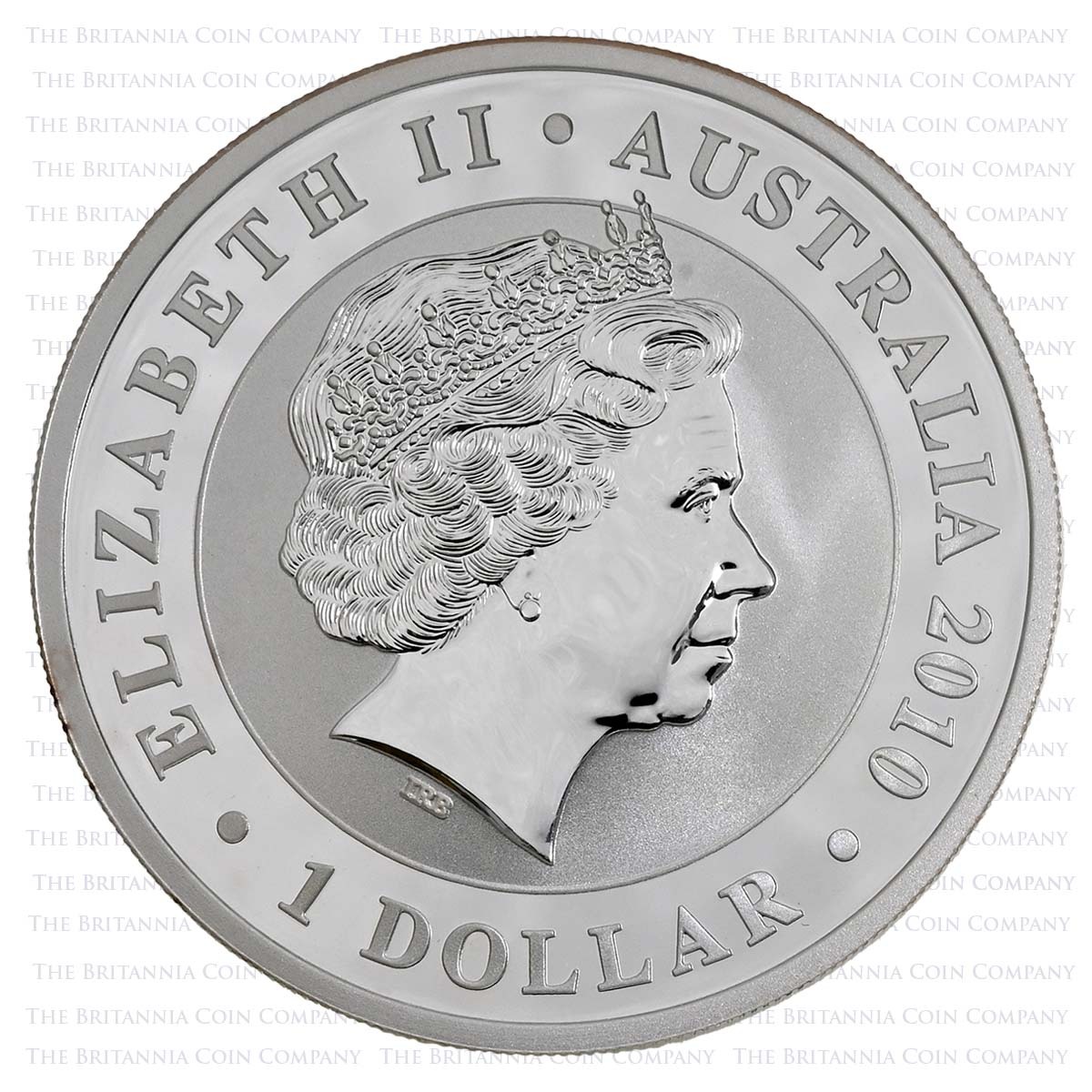 PM10KOS1 2010 Australian Koala Bear One Ounce Silver Perth Mint Bullion Coin obverse