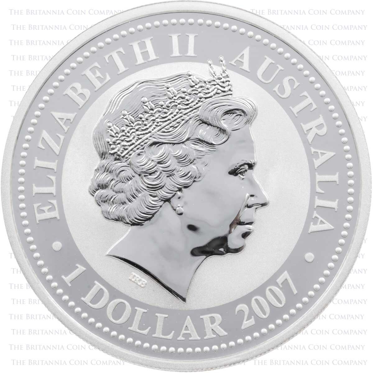 Lunar Year Of The Tiger 2010 Silver 1oz Perth Coin