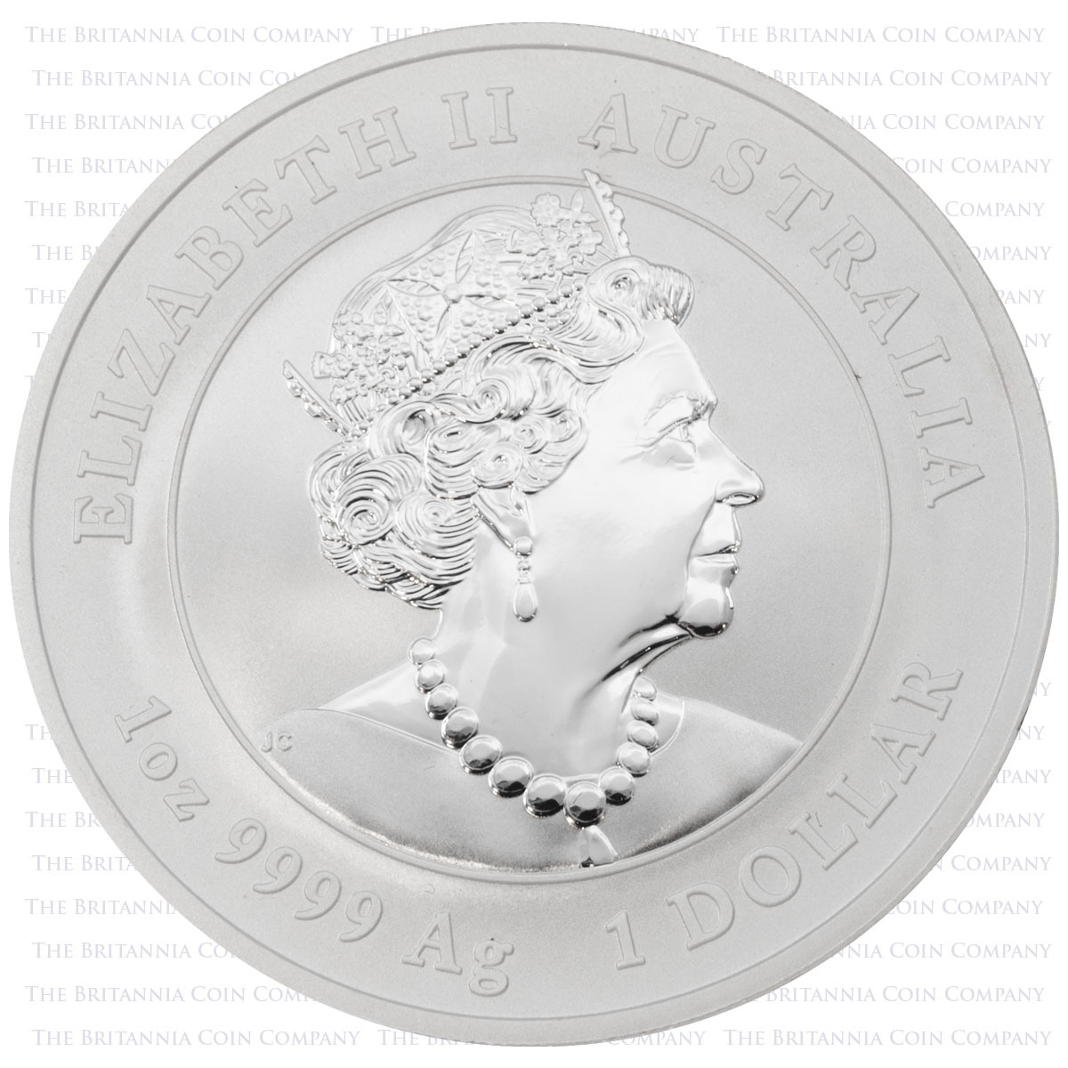 PM20MLS1 2020 Mouse One Ounce Silver Perth Mint Lunar Bullion Coin obverse