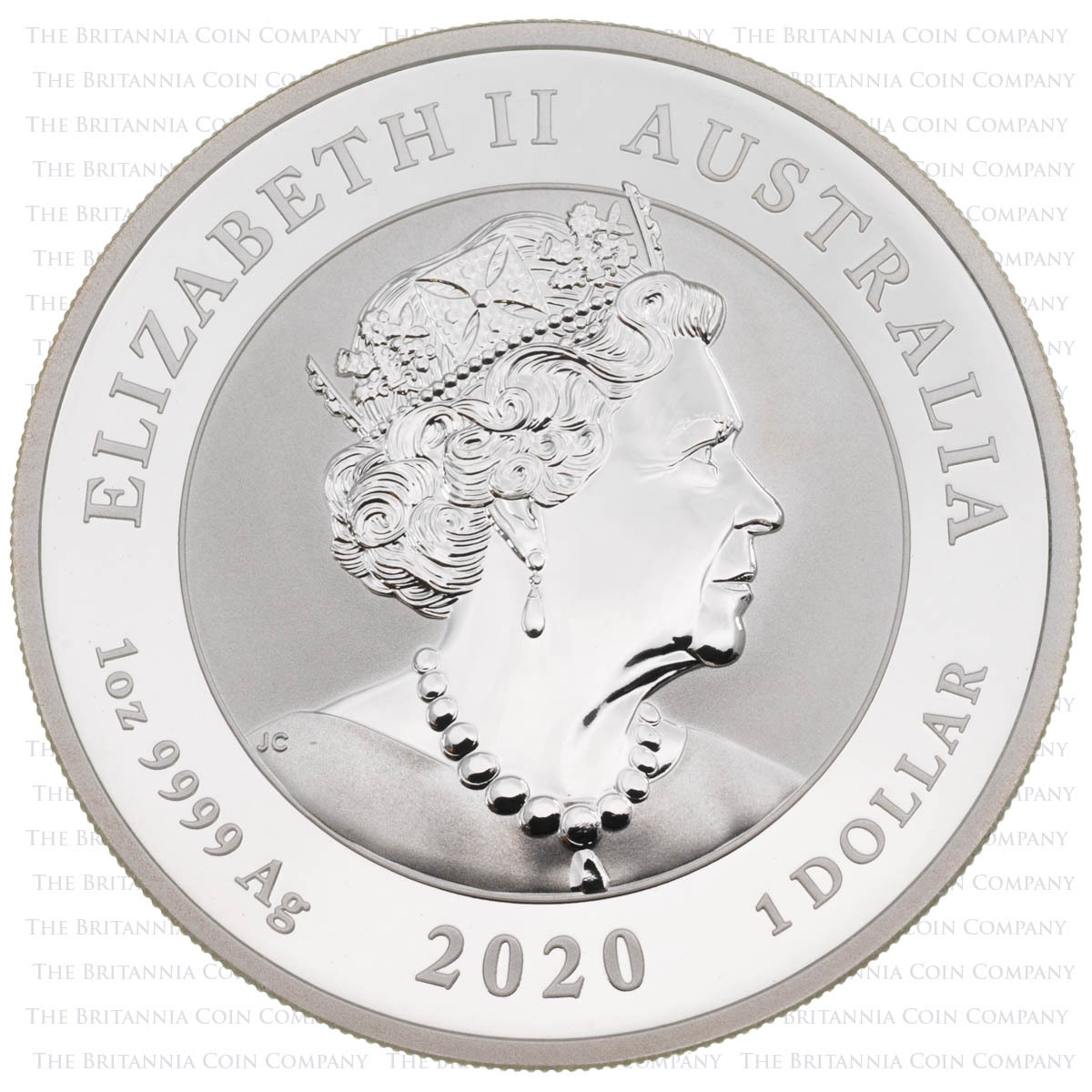 PM20Q1S 2020 Australian Quokka One Ounce Silver Perth Mint Bullion Coin obverse