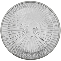 Thumbnail of the PM23KAS1 2023 Australian Kangaroo One Ounce Silver Perth Mint Bullion Coin