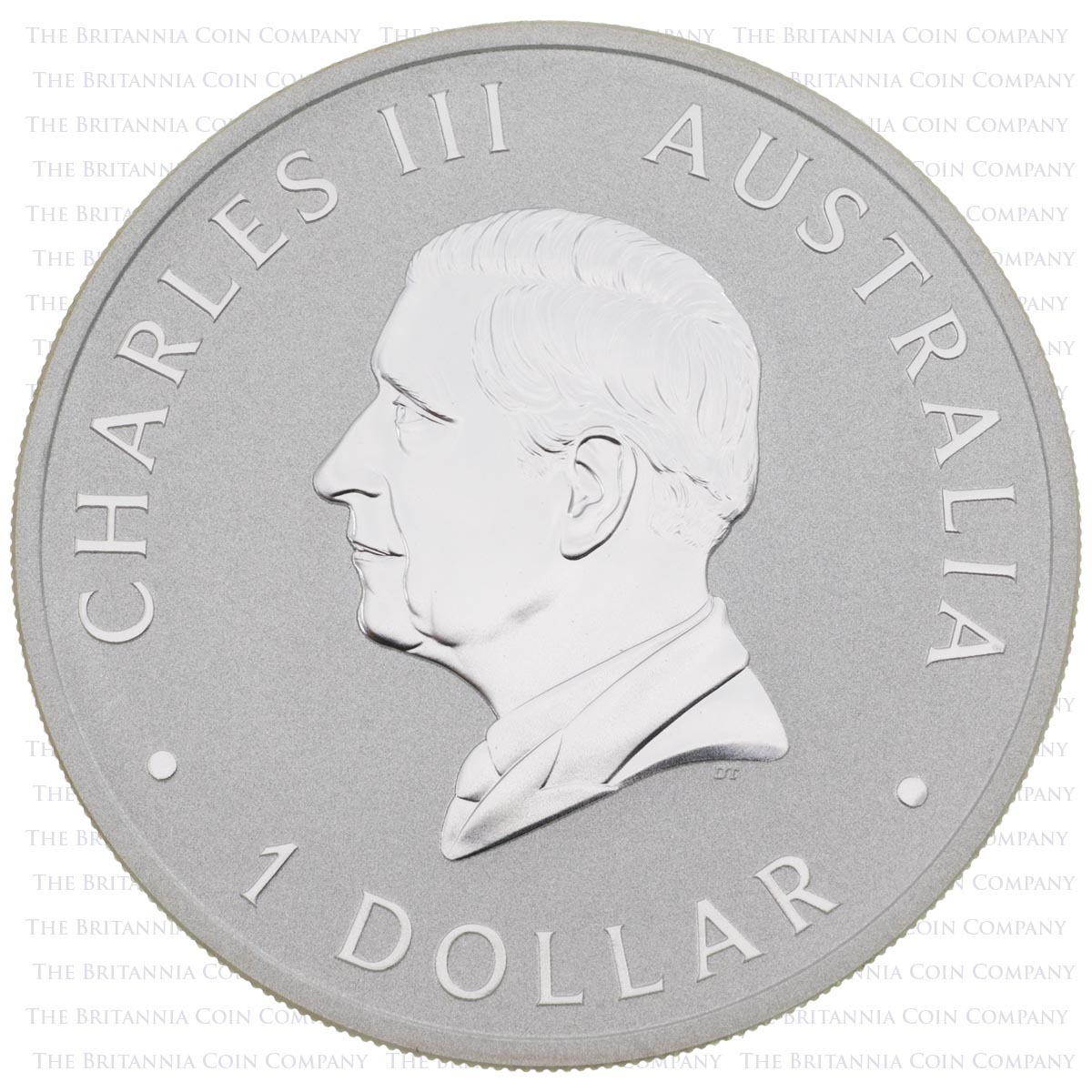 PM24S1S 2024 Australian Silver Swan One Ounce Perth Mint Bullion Coin obverse