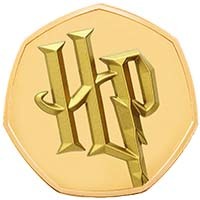 2022 Harry Potter Hogwarts Express 50p Gold Proof Thumbnail