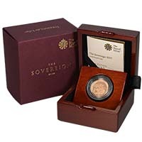 2017 Elizabeth II Proof Gold Sovereign 200th Anniversary Thumbnail
