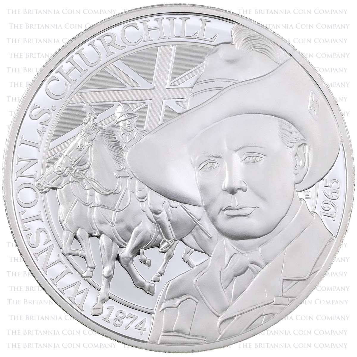 2015 Gold Proof 4 Krugerrand Set Winston Churchill Medallion Obverse