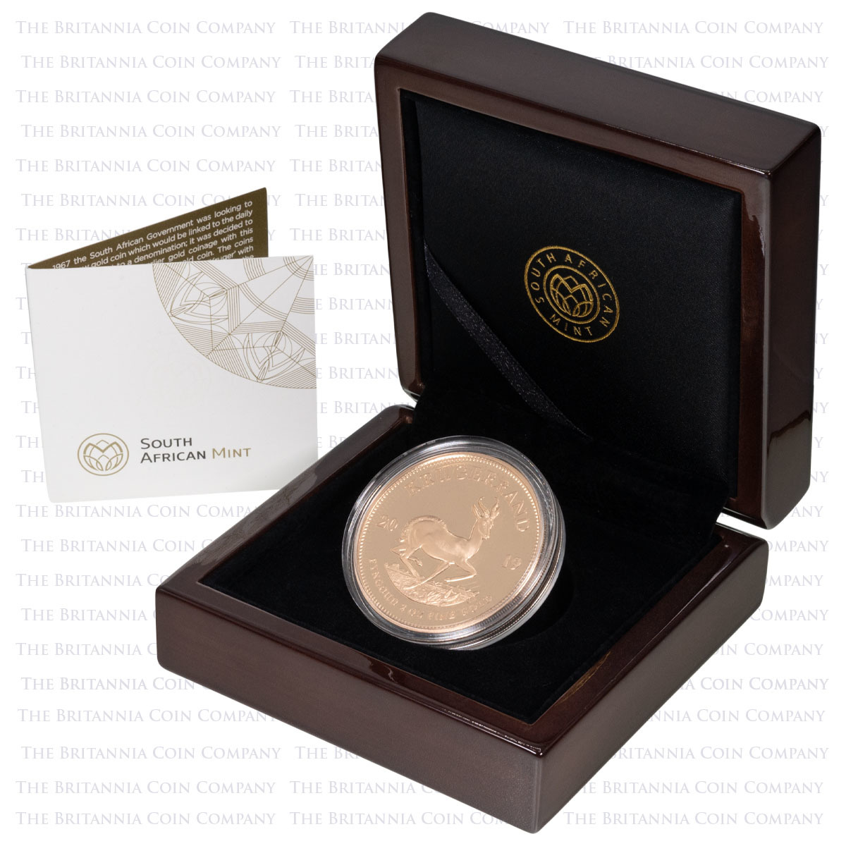 2019 South Africa Krugerrand Two Ounce Gold Proof Boxed