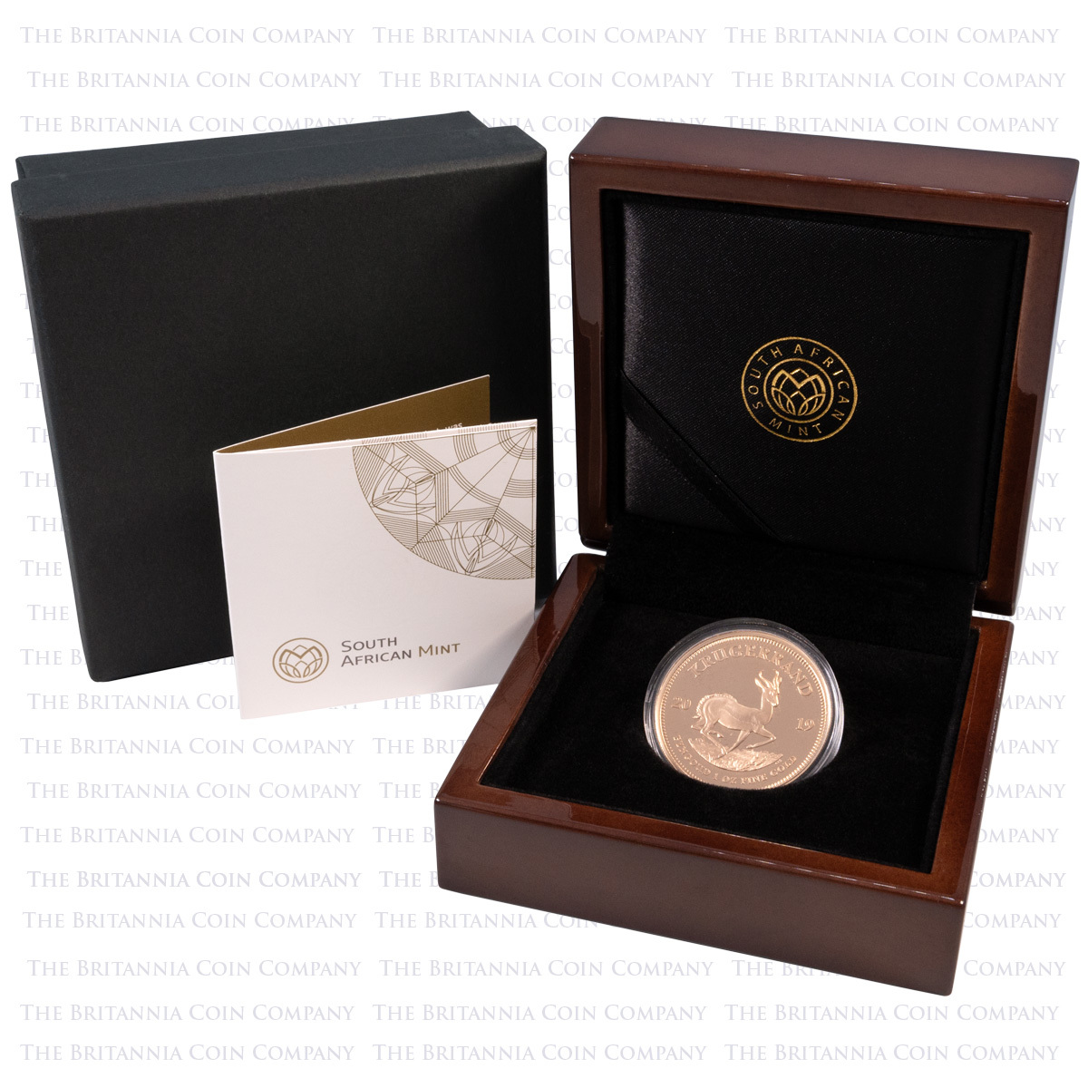 SA19KRGP 2019 South Africa Krugerrand One Ounce Gold Proof Coin In Box