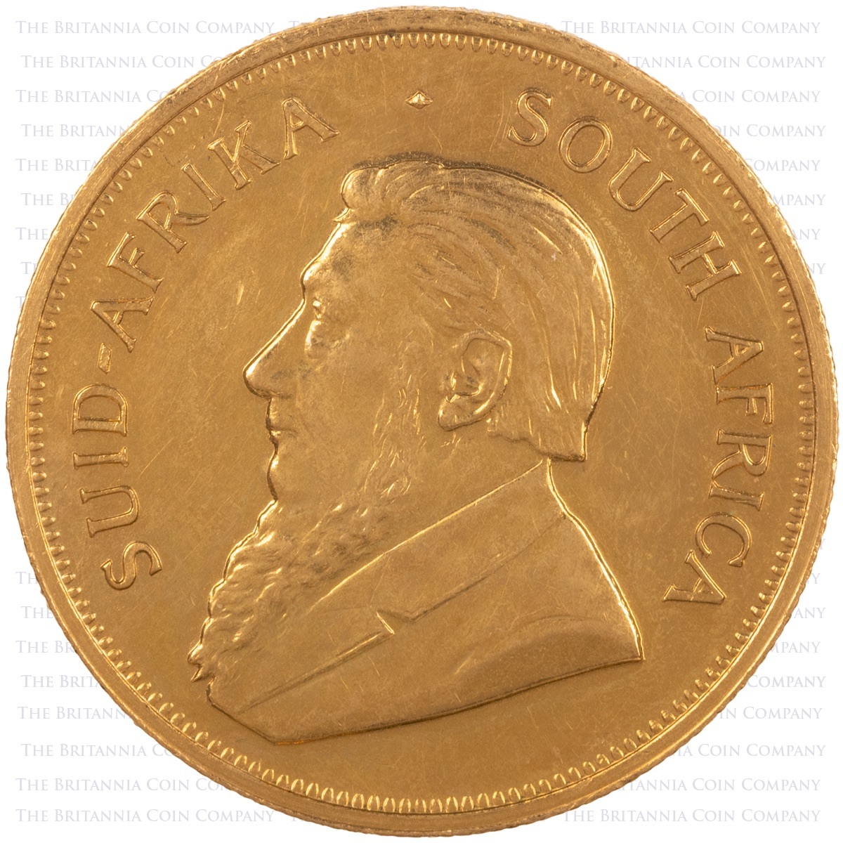 1967 Krugerrand One Ounce Gold South African Coin Obverse