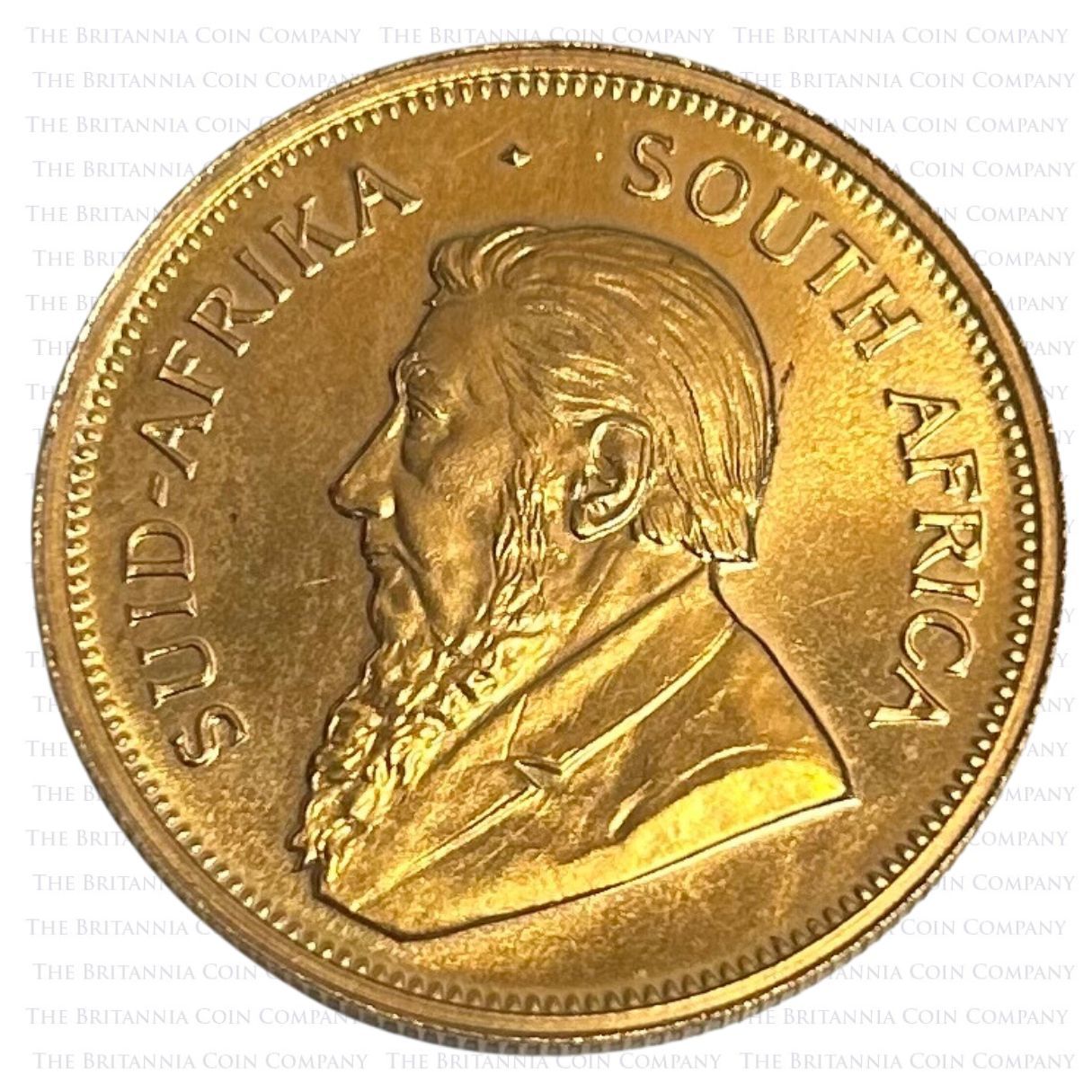 SA68KR1G 1968 South Africa Krugerrand One Ounce Gold Bullion Coin Obverse