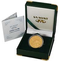 1998 South Africa Natura Leopard Half Ounce Gold Proof Thumbnail