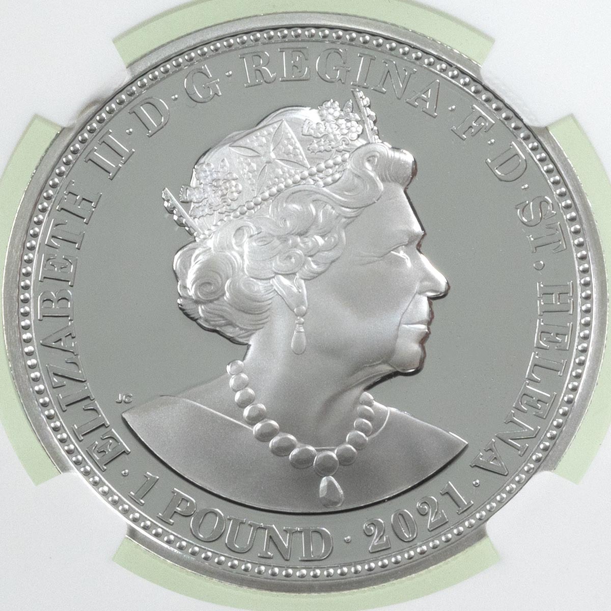 2021 Saint Helena Three Graces One Ounce Silver Proof Coin NGC Graded PF 69 Ultra Cameo First Releases Obverses