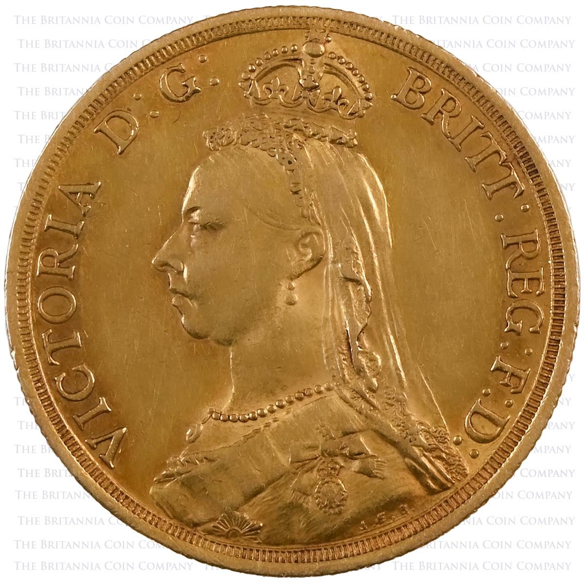 1887 Victoria 11 Coin Specimen Set Golden Jubilee Obverse Double Sovereign