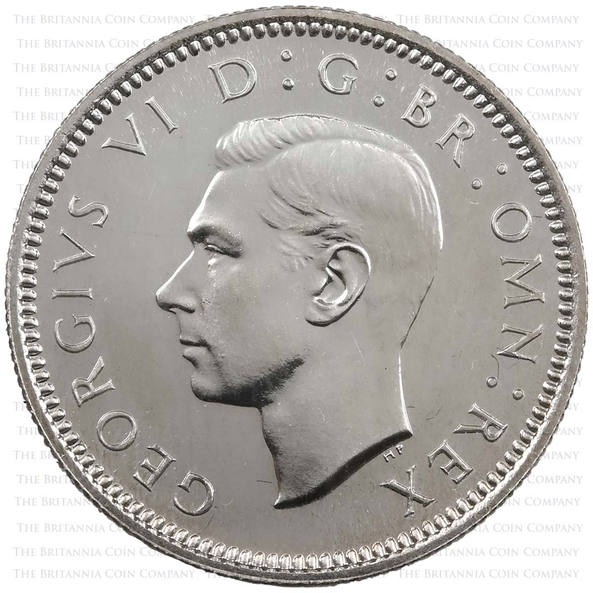 1937 George VI Coronation Proof Set Sixpence Obverse