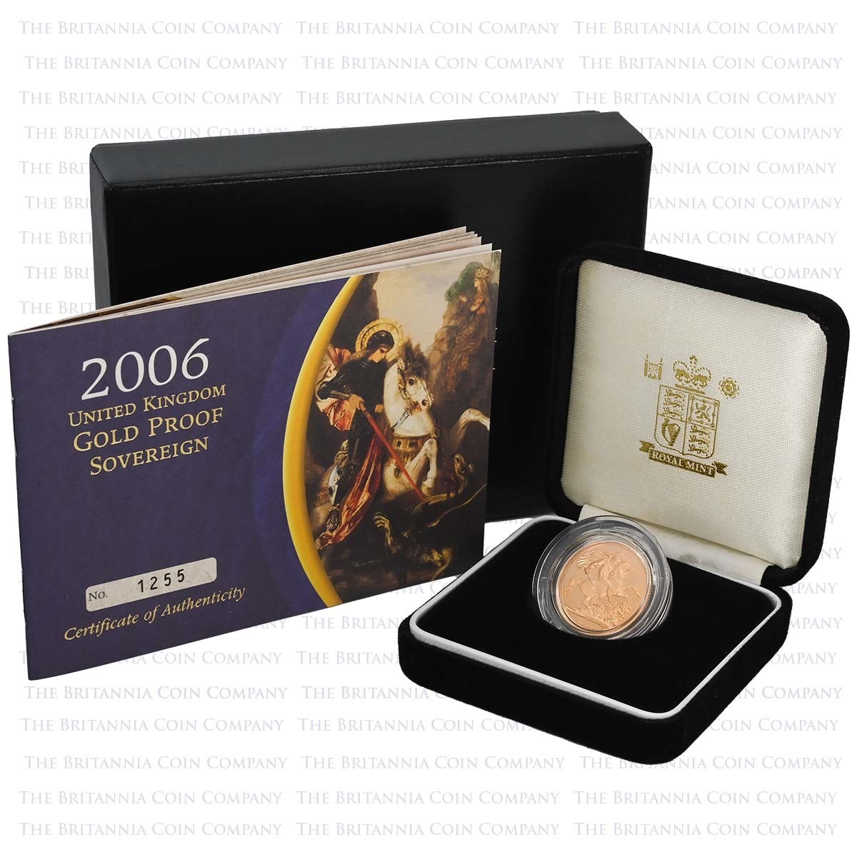 2006 Elizabeth II Gold Proof Sovereign Boxed