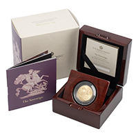 SV26RF 2026 Gold Proof Full Sovereign Charles III Reverse Frosted Coin Thumbnail