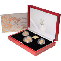 2000 Gold Proof Three Coin Sovereign Set Thumbnail