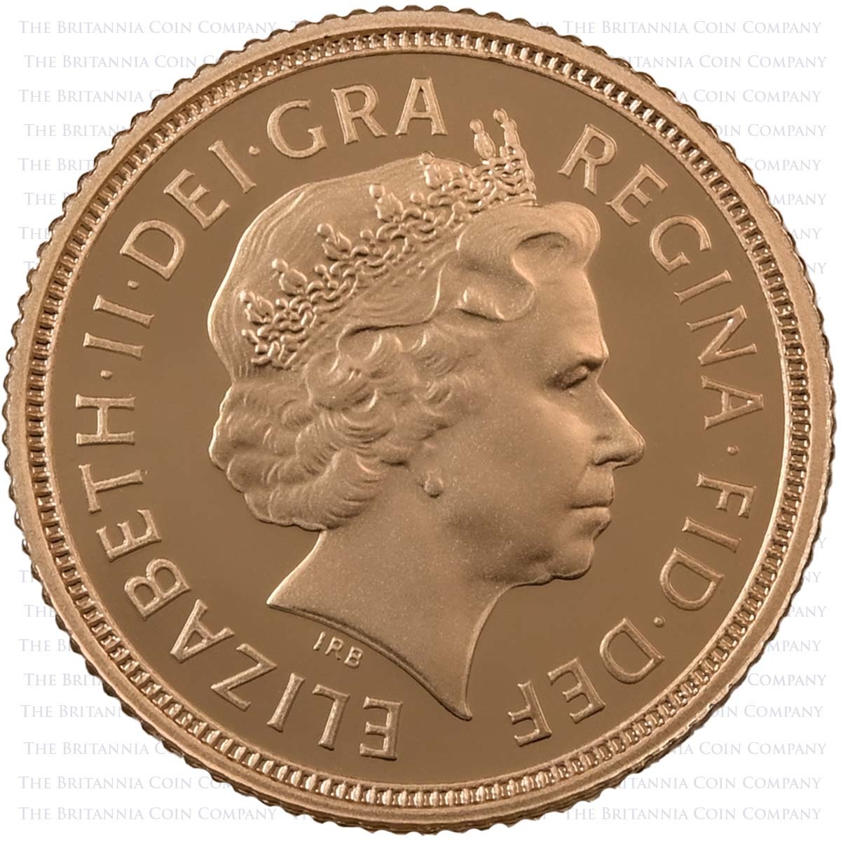 2005 Elizabeth II 3 Coin Gold Proof Sovereign Set Timothy Noad Obverse