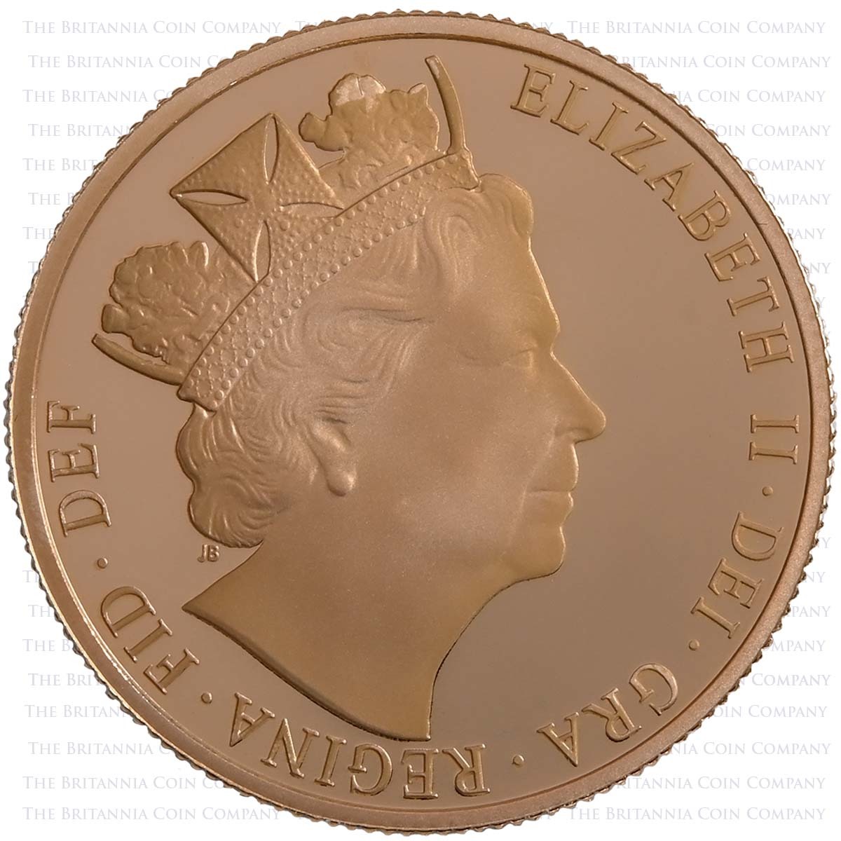 SV316 2016 Elizabeth II 3 Coin Premium Gold Proof Sovereign Set James Butler Portrait Obverse