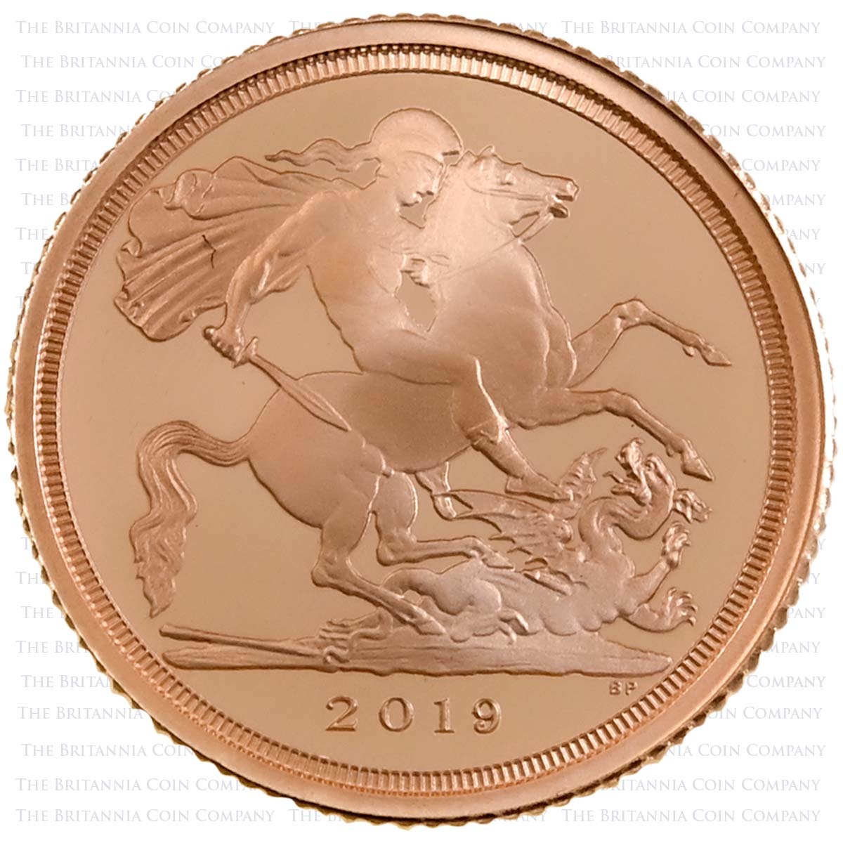SV3219 2019 Gold Proof 3 Sovereign Set Reverse Quarter Sovereign