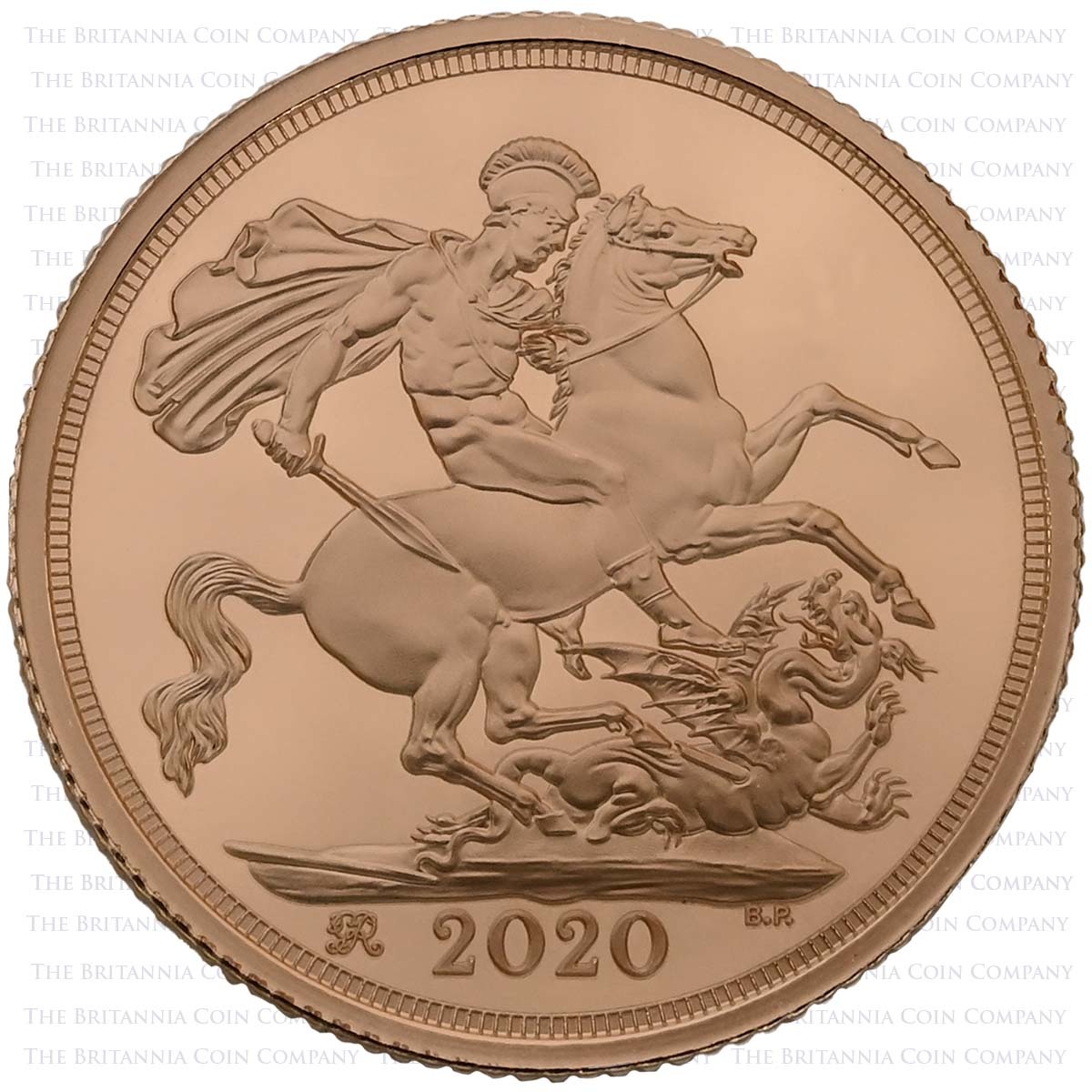 SV3220MM 2020 Elizabeth II 3 Coin Gold Proof Sovereign Set Royal Cypher Reverse