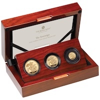 SV326 2026 Three-Coin Gold Proof Sovereign Charles III Set Thumbnail