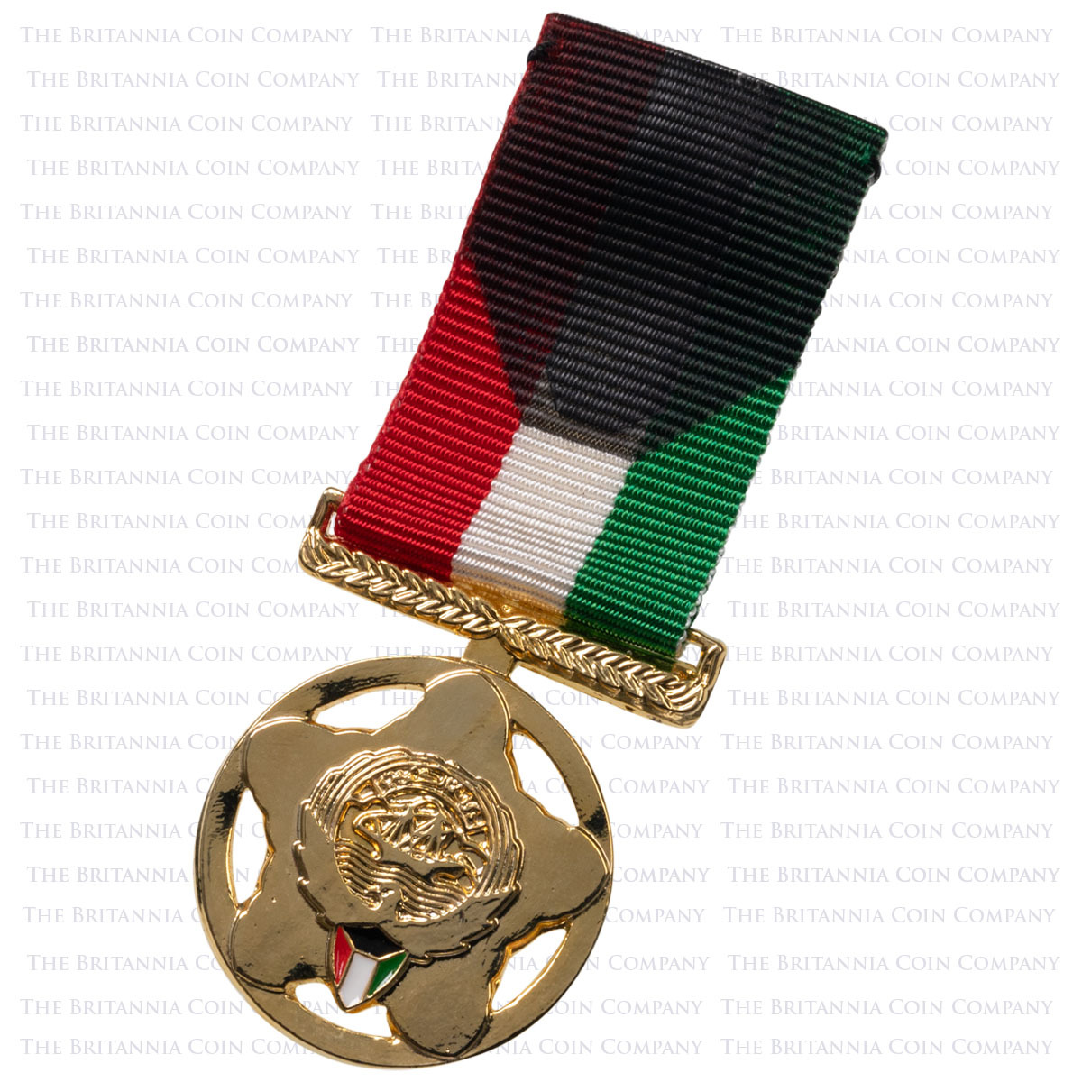 1996 Gulf War Behind Enemy Lines Gold Sovereign Medal Set Kuwait Medal