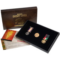 1996 Gulf War Behind Enemy Lines Gold Sovereign Medal Set Thumbnail