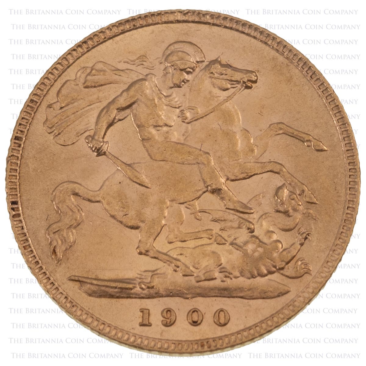 1900 Gold Half Sovereign London | Victoria Old Head