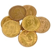 Thumbnail Best Value Gold Jubilee Head Half Sovereign Mixed Date