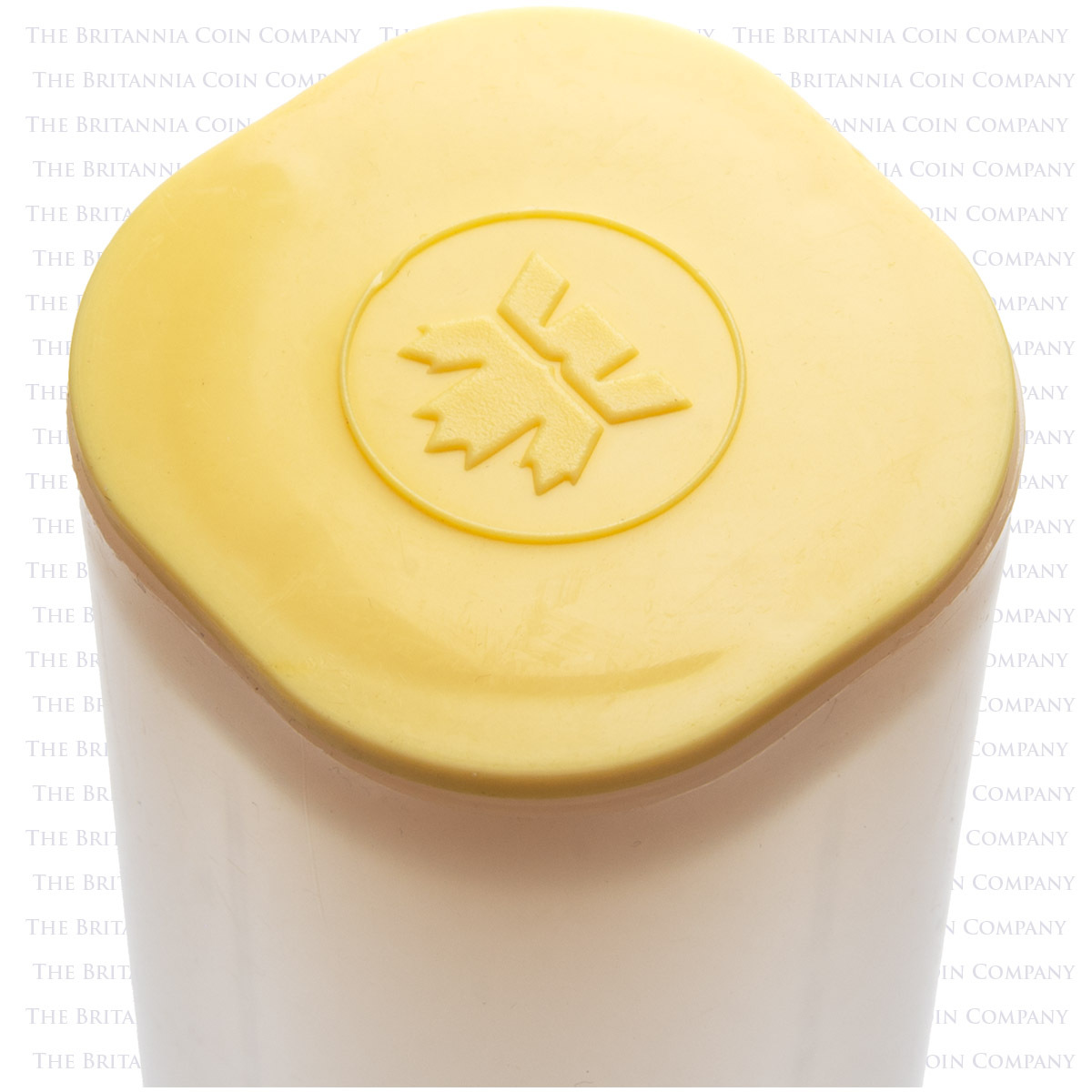 Empty Silver Maple Leaf Coin Tube Lid