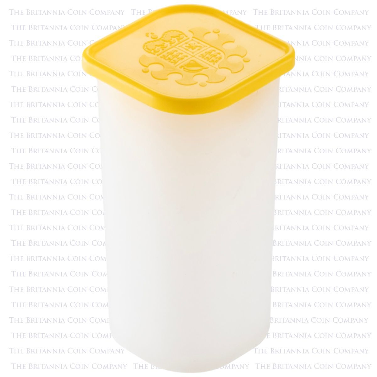 Empty Sovereign Coin Tube Yellow