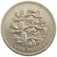 2002 Three Lions One Ounce Circulated Coin Thumbnail