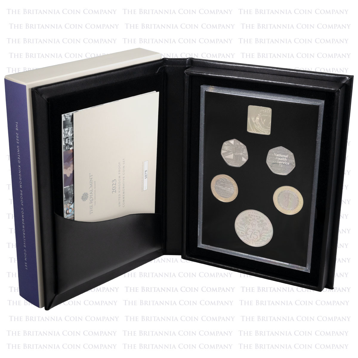 D23COM 2023 UK Commemorative Proof Annual 5 Coin Set Boxed