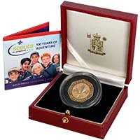 2007 Scouts 50p Gold