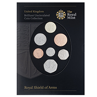 Thumbnail of Product image 2008 Royal Shield Of Arms Brilliant Uncirculated Coin Set