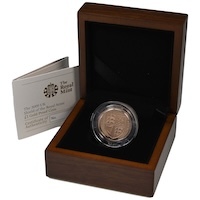 2009 Royal Arms Shield One Pound Gold Proof Coin Thumbnail