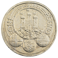 2011 Edinburgh One Pound Circulated Capital Cities Coin Thumbnail