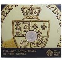 UK13GUBU 2013 Golden Guinea Two Pound Brilliant Uncirculated Coin In Folder Thumbnail