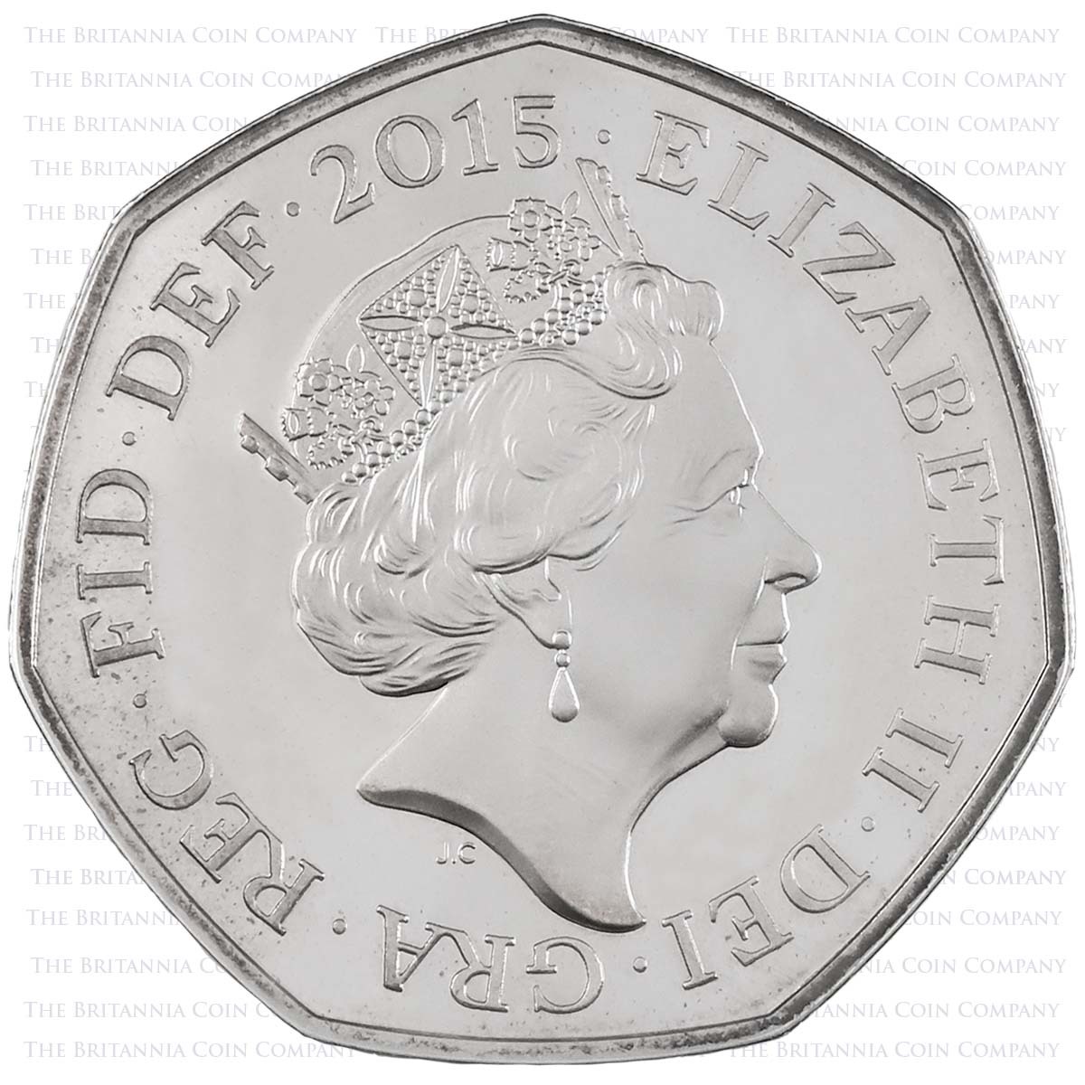 UK15PFCS 2015 UK Piedfort Silver Proof Annual Set Battle of Britain Obverse
