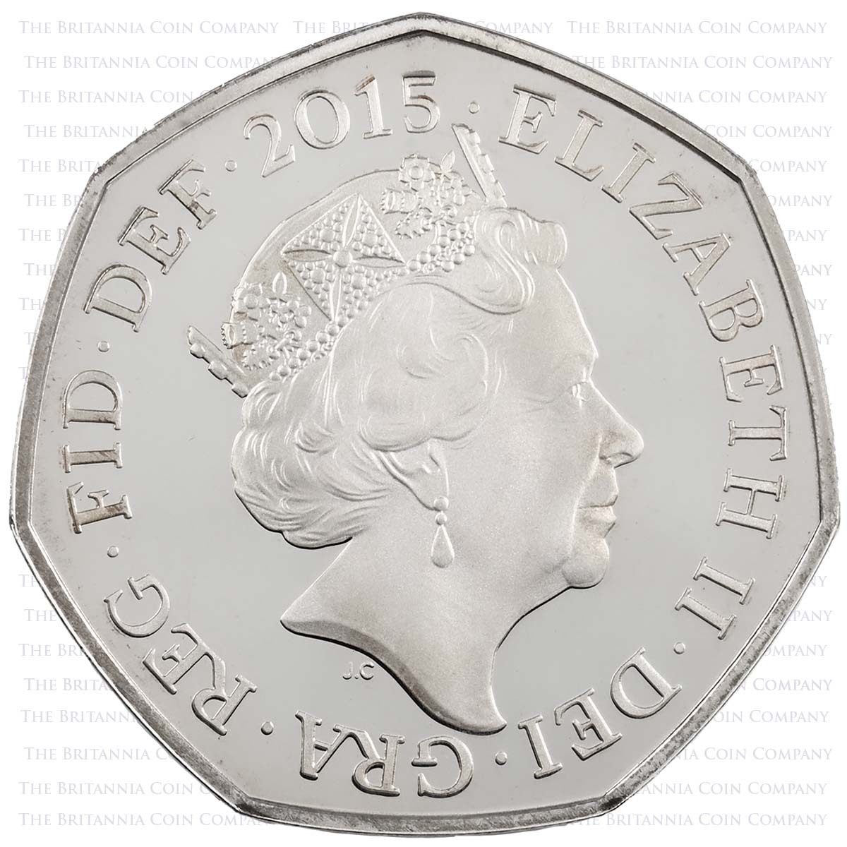 D15SP 2015 UK Commemorative Silver Proof Annual Set Battle of Britain Obverse