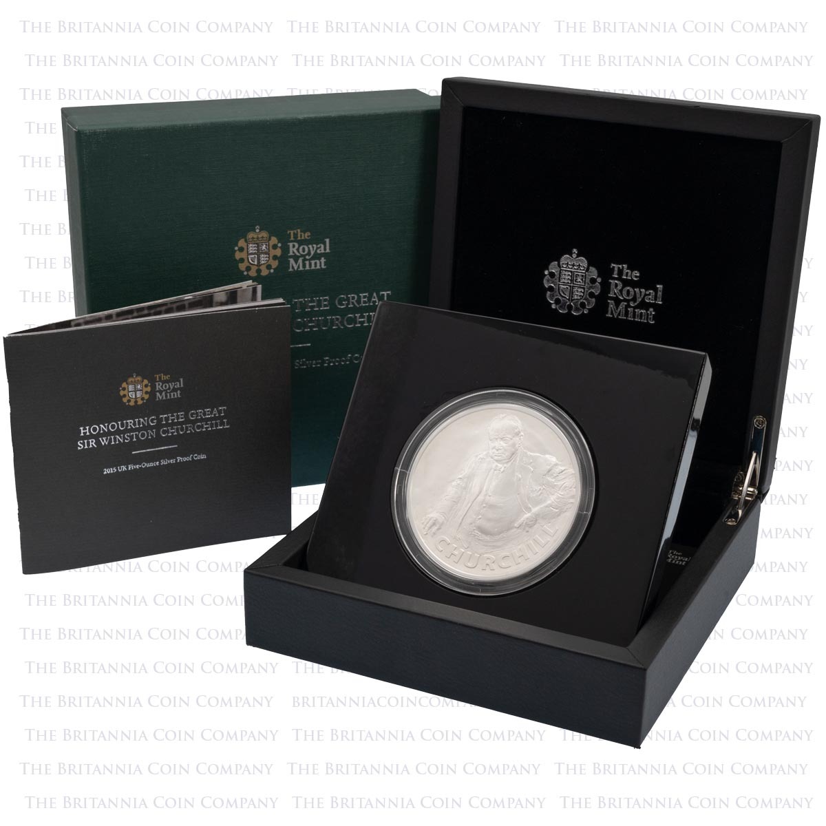 Winston Churchill 2015 Silver Proof 5oz Coin