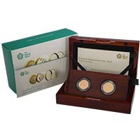 UK17D2GP 2017 Farewell And Nations Of The Crown Gold Proof £1 Set Thumbnail