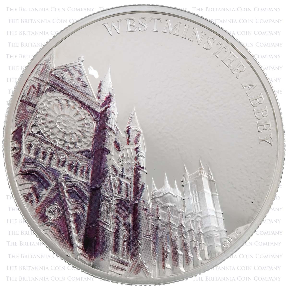 UK17POBS 2017 Portrait Of Britain £5 Crown Silver Proof Set Westminster Abbey