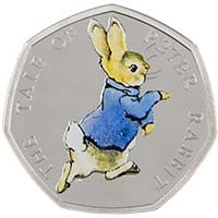 UK17PRSP 2017 Beatrix Potter Peter Rabbit 50p Silver Proof Thumbnail