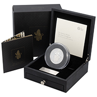 UK17QBST 2017 Lion Of England Ten Ounce Silver Proof Queen's Beasts Coin Thumbnail